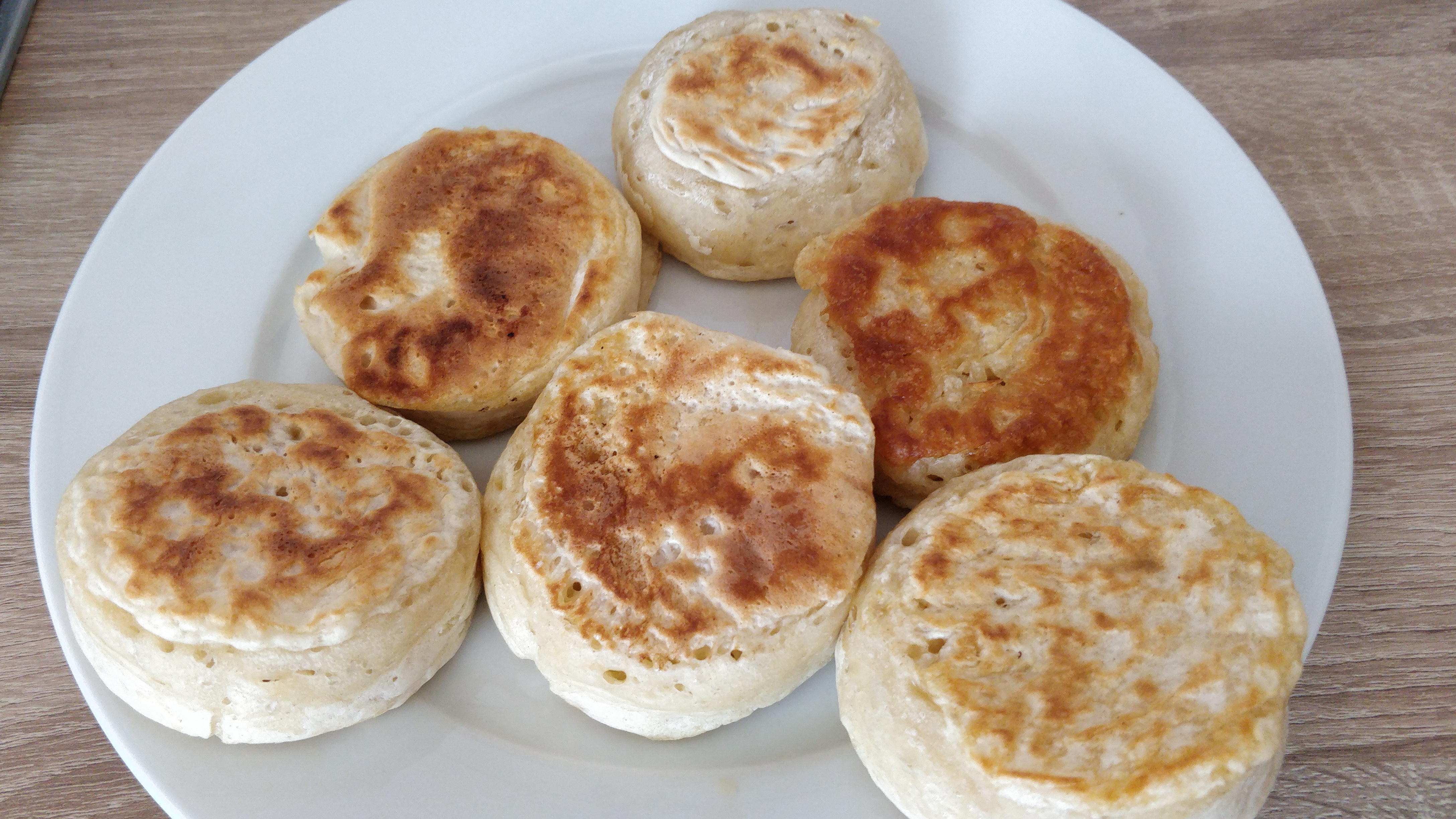 An image of Crumpets